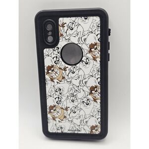 Black‎ and White Skinit Pro Looney Tunes Tasmanian Devil iPhone X/XS case